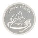 3400029105 Серебряная монета «С днем свадьбы»