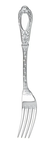 1585НБ02801 Серебряный десертный набор "Фамильный" на 1 персону (2 предмета)