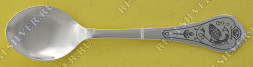 Серебряная детская ложка «Рыбка» с чернением