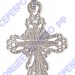 11008 Серебряная подвеска-крест