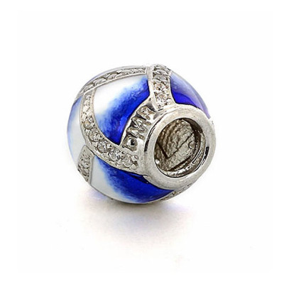 05-0258 Серебряный шарм-подвеска «Туманное взморье»