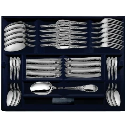 Серебряный столовый набор «Престиж» на 6 персон (24 предмета)