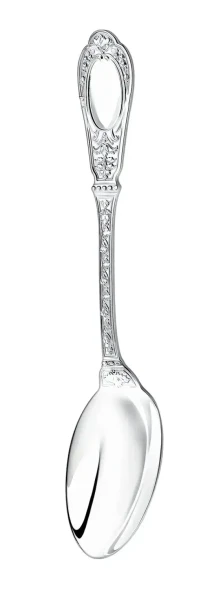 1586НБ02801 Серебряный десертный набор "Фамильный" на 1 персону (3 предмета)