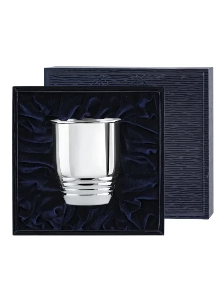 1106СН00801 Серебряный стакан «Рифленый»