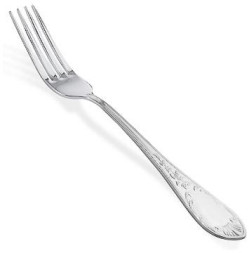 Серебряная десертная вилка «Весна»