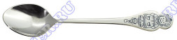 Серебряная детская ложка «Танечка» с чернением