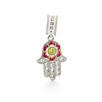 04-0160 Серебряный шарм-подвеска «Варада-мудра»