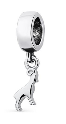 3407032215 Серебряный шарм-подвеска