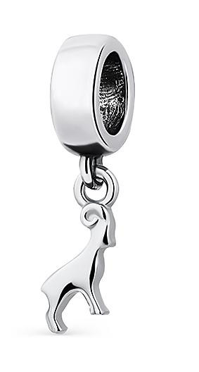 3407032215 Серебряный шарм-подвеска