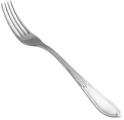 Серебряная десертная вилка «Ампир»