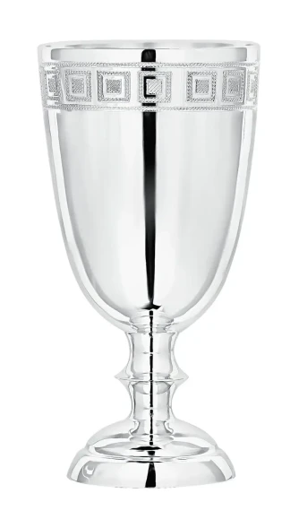 1050НБ00801_к Набор серебряных рюмок №1 с рисунком «Квадрат»