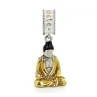 04-0163 Серебряный шарм-подвеска «Маленький Будда»