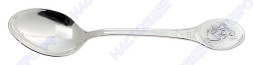 Серебряная чайная ложка «Знак Зодиака Водолей»