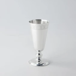 Серебряная рюмка №4 с рисунком «Квадрат»