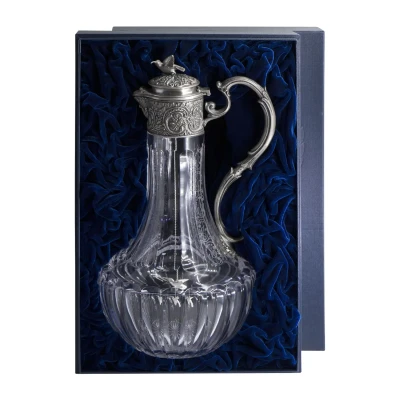 Кувшин «Птица» с чернением