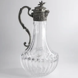 Кувшин «Птица» с чернением