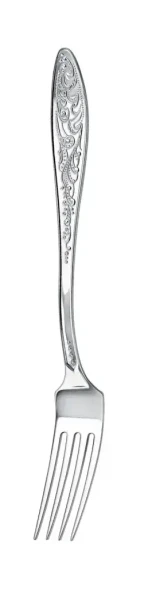 317НБ02801_с Серебряный десертный набор "Морозко" на 1 персону (2 предмета)