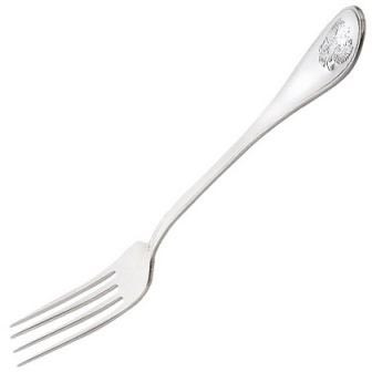 930589 Серебряная десертная вилка «Отечество»