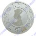3402229233 Серебряная монета «Знак Зодиака Дева» в подарочном футляре