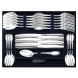 763НБ01801 Серебряный столовый набор «Император» на 6 персон (24 предмета)