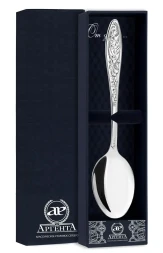 Серебряная столовая ложка «Морозко»