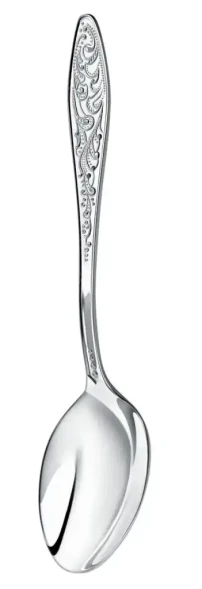 1167ЛЖ01801 Серебряная столовая ложка «Морозко»