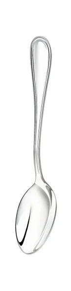 1595НБ03801 Серебряный чайный набор "Капелька" на 6 персон (6 предметов)