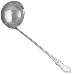 Серебряный половник «Вензель»