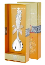 Серебряная детская ложка «Мишутка»