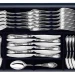 429НБ01806 Серебряный столовый набор «Престиж» с чернением на 6 персон (24 предмета)