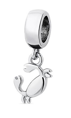 Серебряный шарм-подвеска