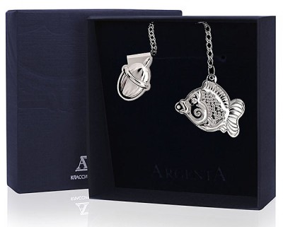 Серебряный ионизатор воды «Рыбка»