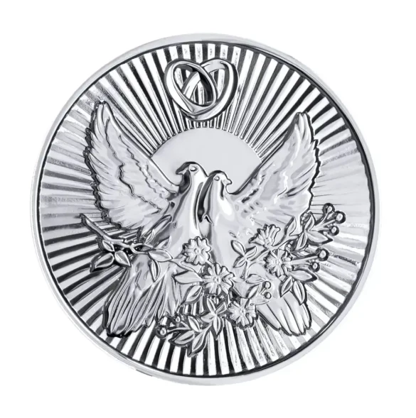 1160СВ00801 Серебряная медаль «Совет да любовь»