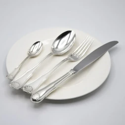Серебряный столовый набор «Визит» на 6 персон (24 предмета)