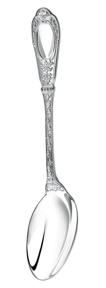 1236НБ03801 Серебряный чайный набор "Фамильный" на 6 персон (6 предметов)