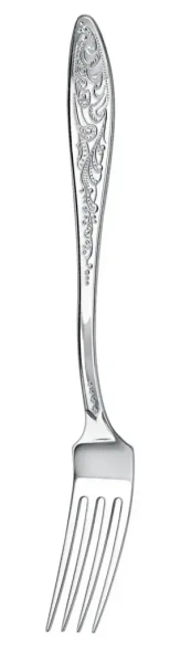 1322НБ01801 Серебряный столовый набор "Морозко" на 12 персон (48 предметов)