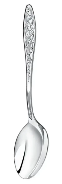 1322НБ01801 Серебряный столовый набор "Морозко" на 12 персон (48 предметов)