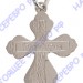 4-0297-000 Серебряная подвеска-крест