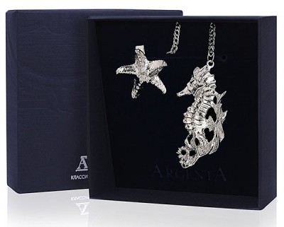 Серебряный ионизатор воды «Морской конек»