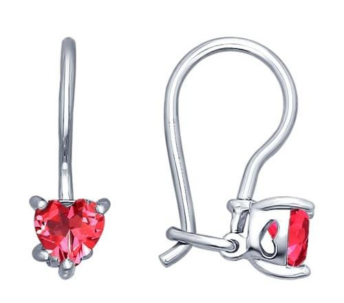 94020589 Серебряные серьги