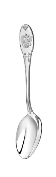 326НБ01801 Серебряный столовый набор на 1 персону «Единство» (4 предмета)