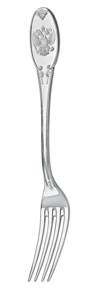 326НБ01801 Серебряный столовый набор на 1 персону «Единство» (4 предмета)