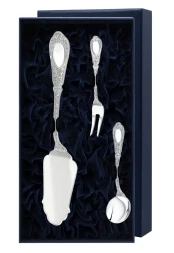 Серебряный чайный набор "Фамильный"