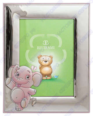 Детская рамка для фотографии «Elefantino» для девочки