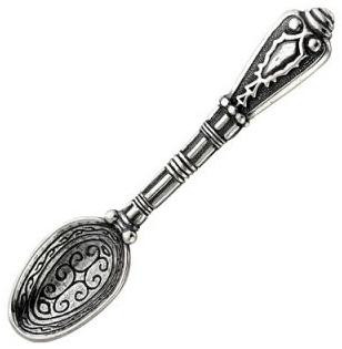 930632 Серебряная ложка-загребушка