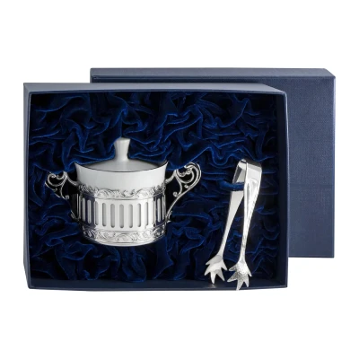 Серебряный набор для сахара «Богема»