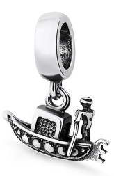 Серебряный шарм-подвеска