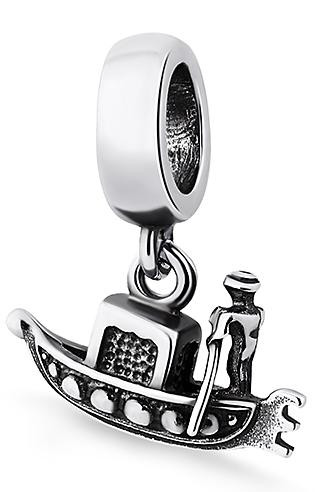 3401032238 Серебряный шарм-подвеска