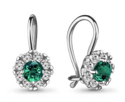 Серебряные серьги