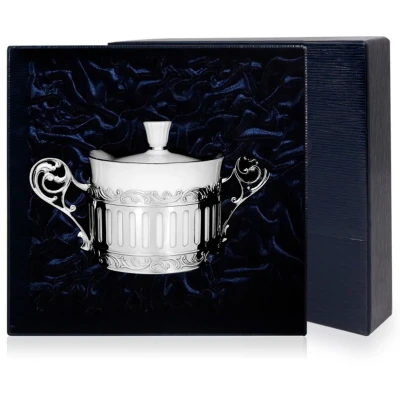 Серебряная сахарница «Богема»